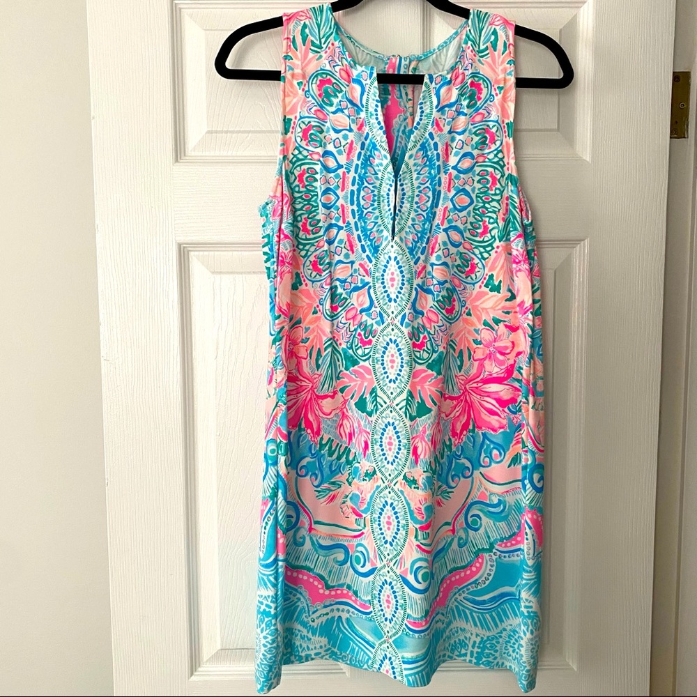 Lilly Pulitzer Kelby Stretch Shift Dress, Size 4